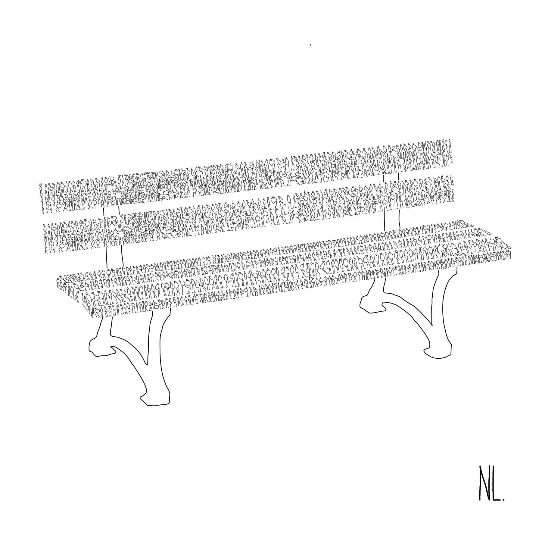 Banc public // Public bench – Image 2