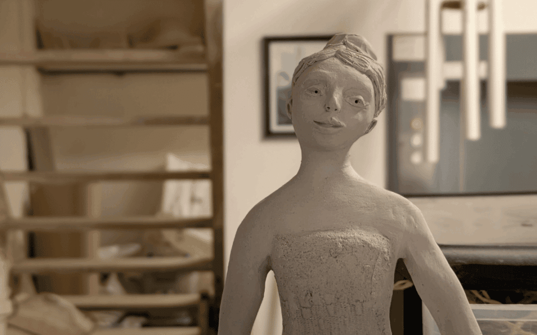 La céramique, de plus en plus importante dans ma pratique artistique.