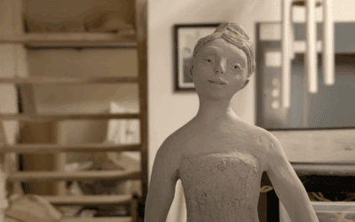 La céramique, de plus en plus importante dans ma pratique artistique.