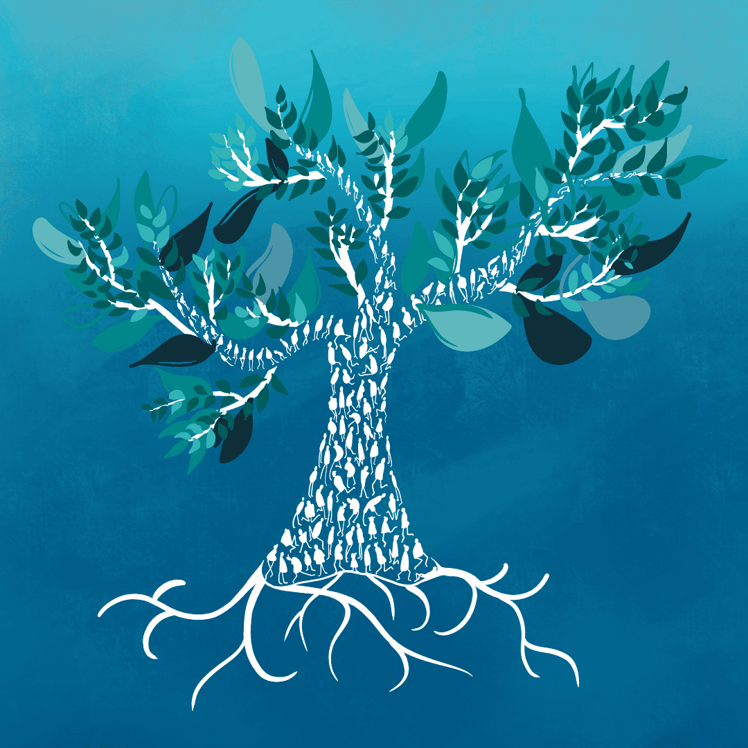 L'arbre de vie Human - format vertical – Image 2