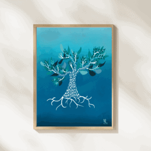 L'arbre de vie Human - format vertical