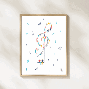 Clé de sol humaniste