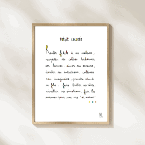 Poésie colorée
