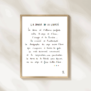 La danse de la liberté
